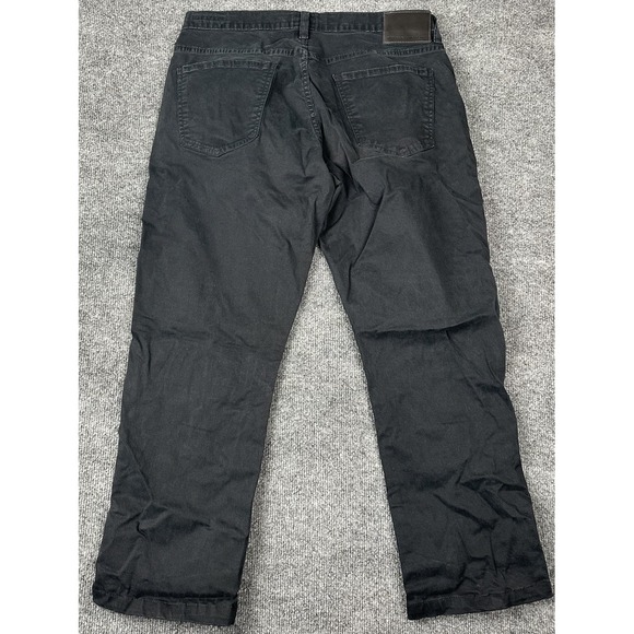 Citizens of Humanity Mens 34 Gage Classic Straight Jeans Black Denim - Picture 8 of 11